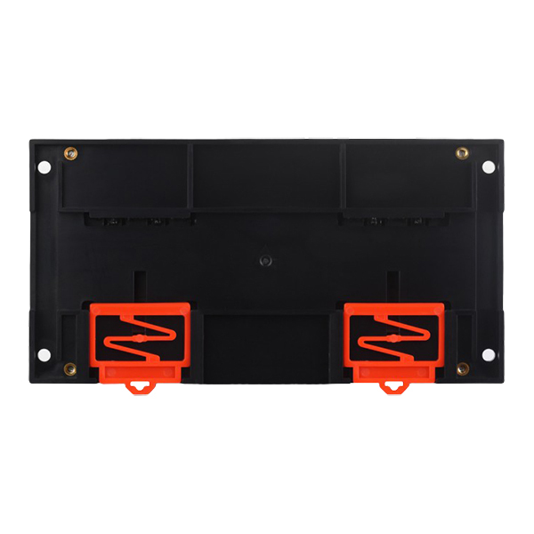 Modbus,8路乙太網繼電器模組,導軌外殼設計-背面展示