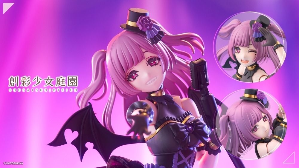 26年5月 1/10 創彩少女庭園 如月 YUE【歌姬服裝】組裝模型 (JK039)