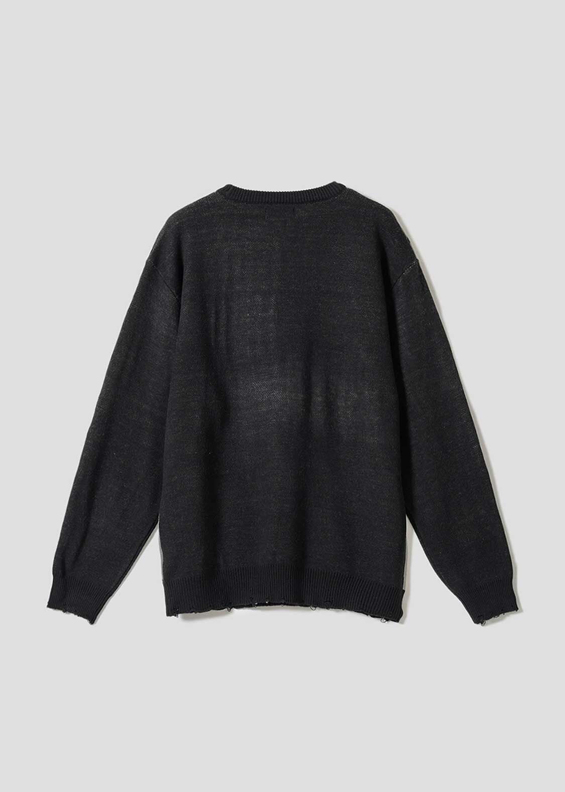 🫀鏈鋸人｜鏈鋸人 怒吼提花針織衫