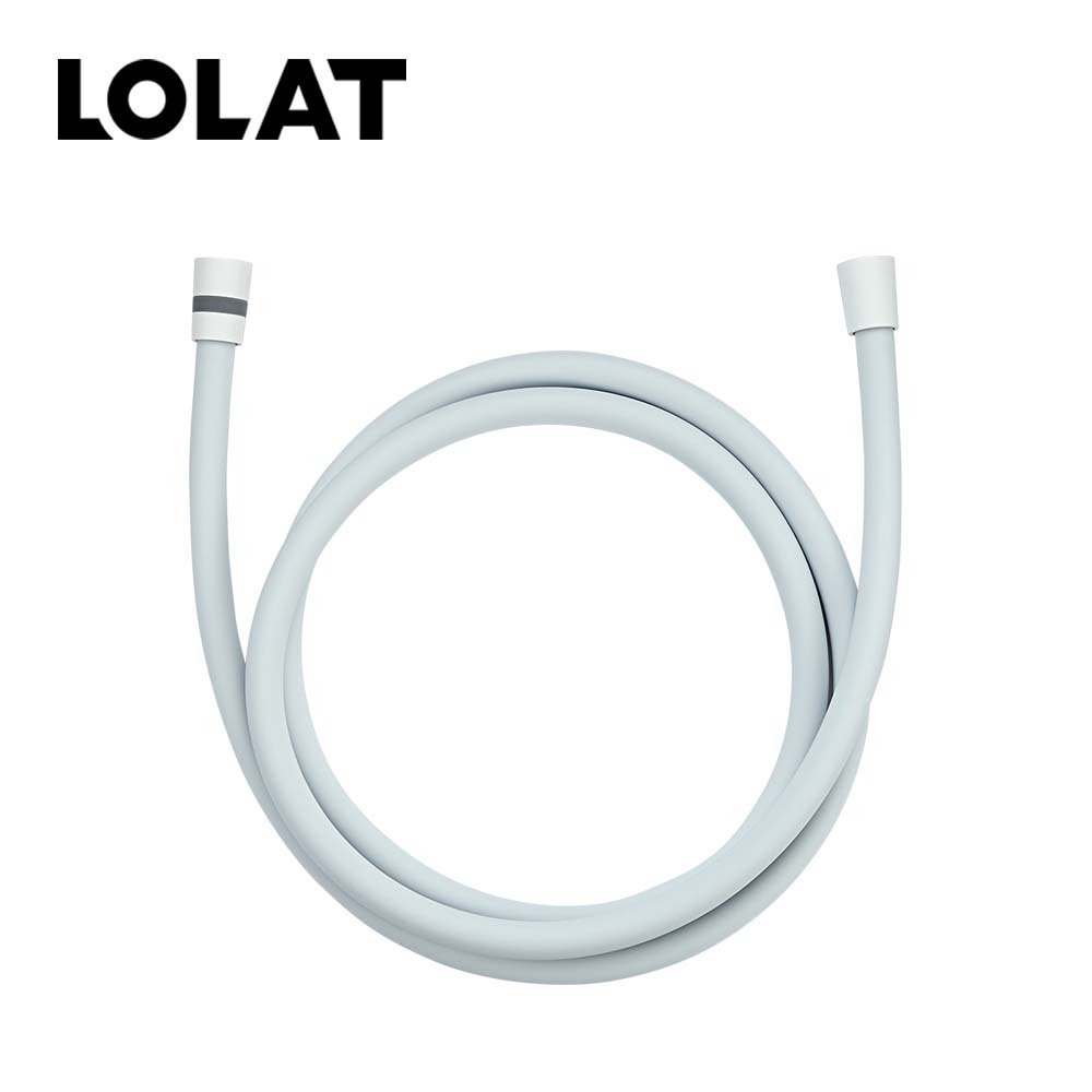 LOLAT矽膠淋浴軟管-霧白OP233W