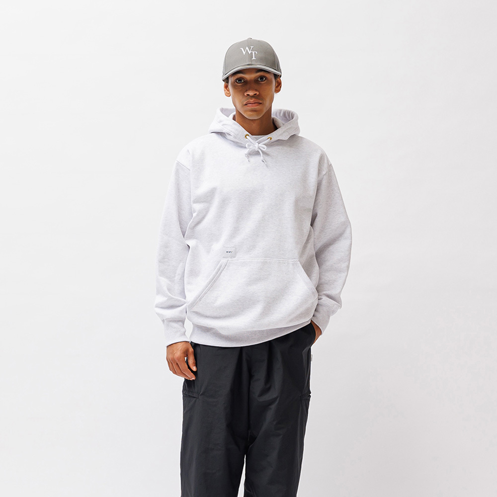 Wtaps SIGN-YD HOODY / COTTON 帽T 黑/灰/橘 252ATDT-CSM02