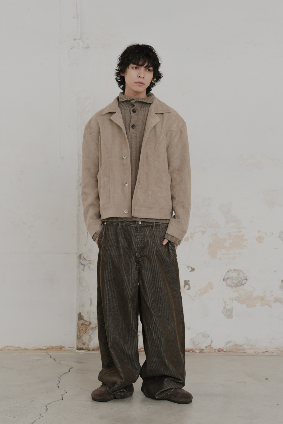 Russo Cutline Suede Jacket #外套