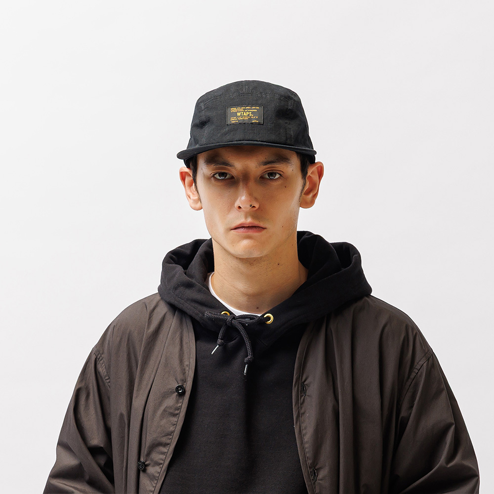 Wtaps T-5 03 CAP / COTTON. RIPSTOP 帽子黑/綠252HCDT-HT03