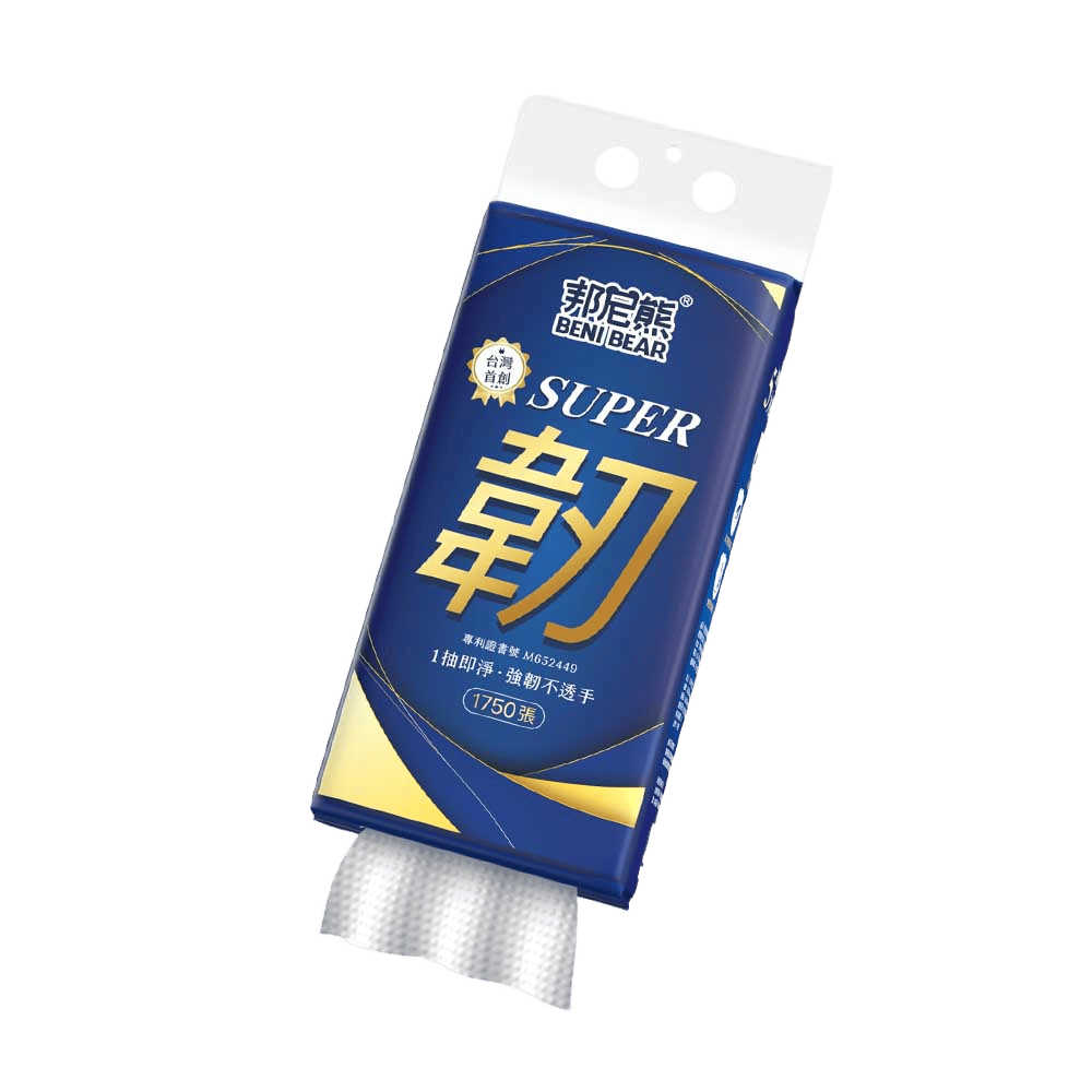 【邦尼熊】(韌)五層提掛式底部抽面紙350抽/提