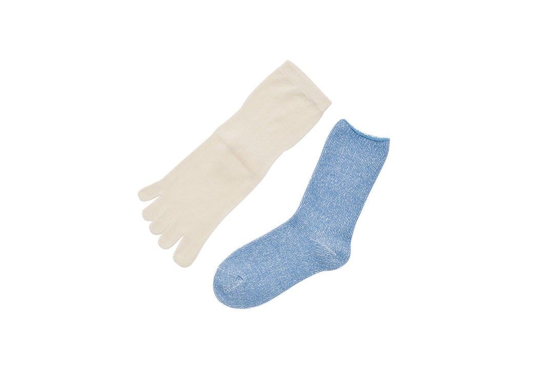 memeri 棉絲層壓襪套組