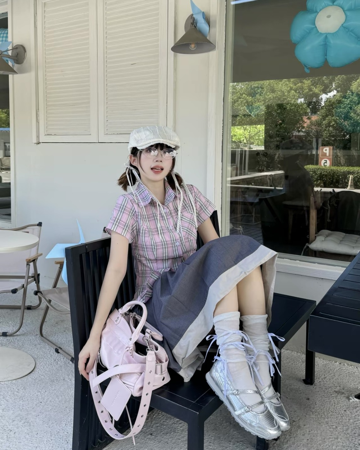 【預購】MIZUNO LG 60S 瑪莉珍鞋 銀色 D1GH253002