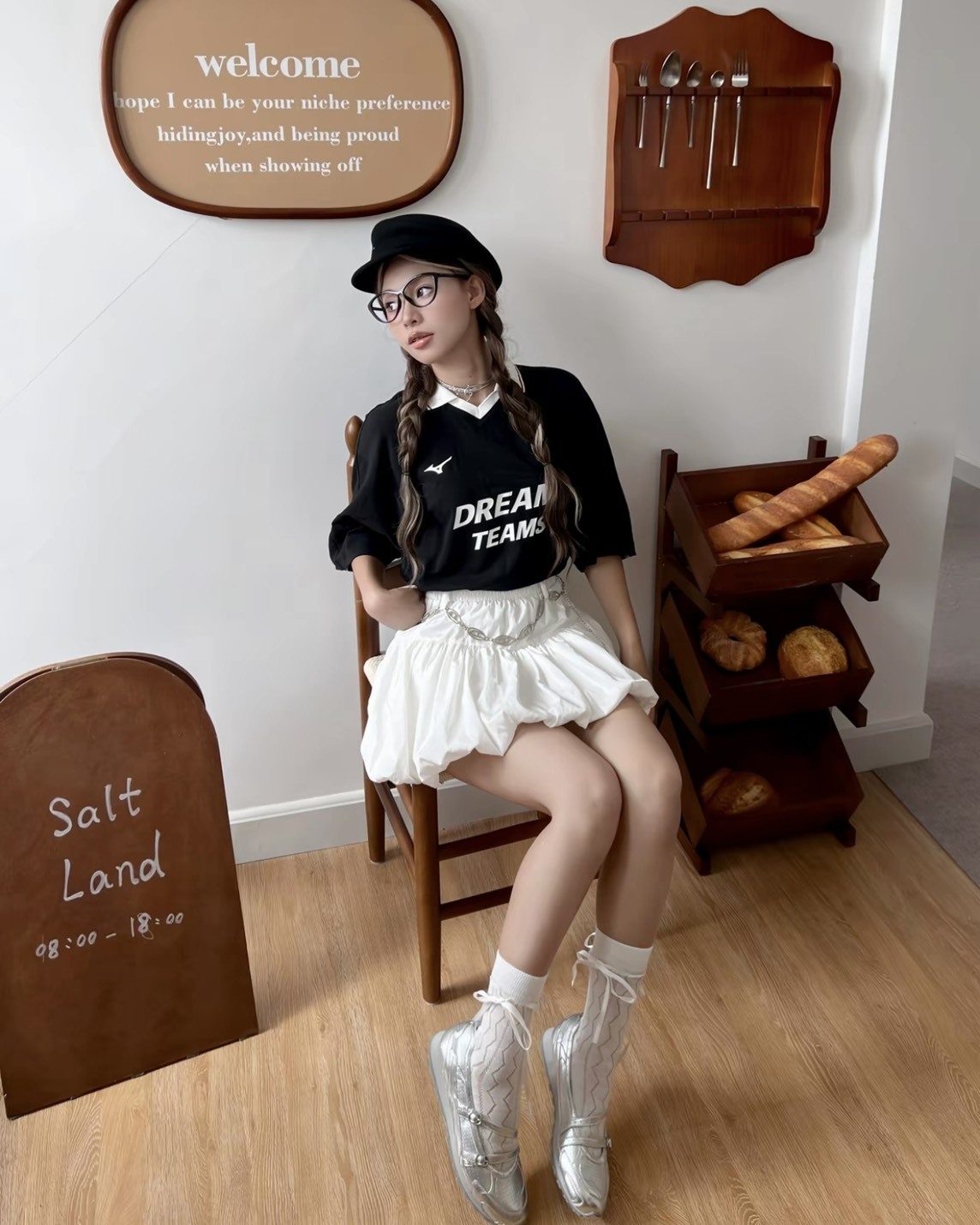 【預購】MIZUNO LG 60S 瑪莉珍鞋 銀色 D1GH253002