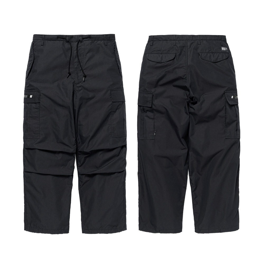 Wtaps MILT0001 / TROUSERS / NYCO. WEATHER 長褲 黑 252WVDT-PTM02