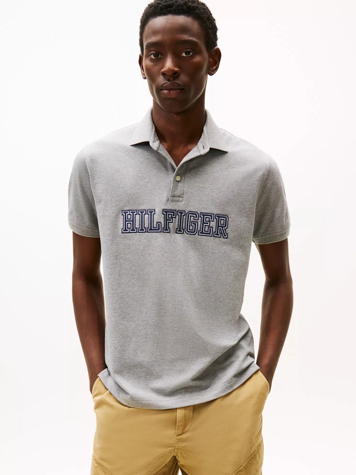 【直播】Tommy Hilfiger LL121155 Regular Fit Hilfiger Logo 男裝POLO短袖上衣