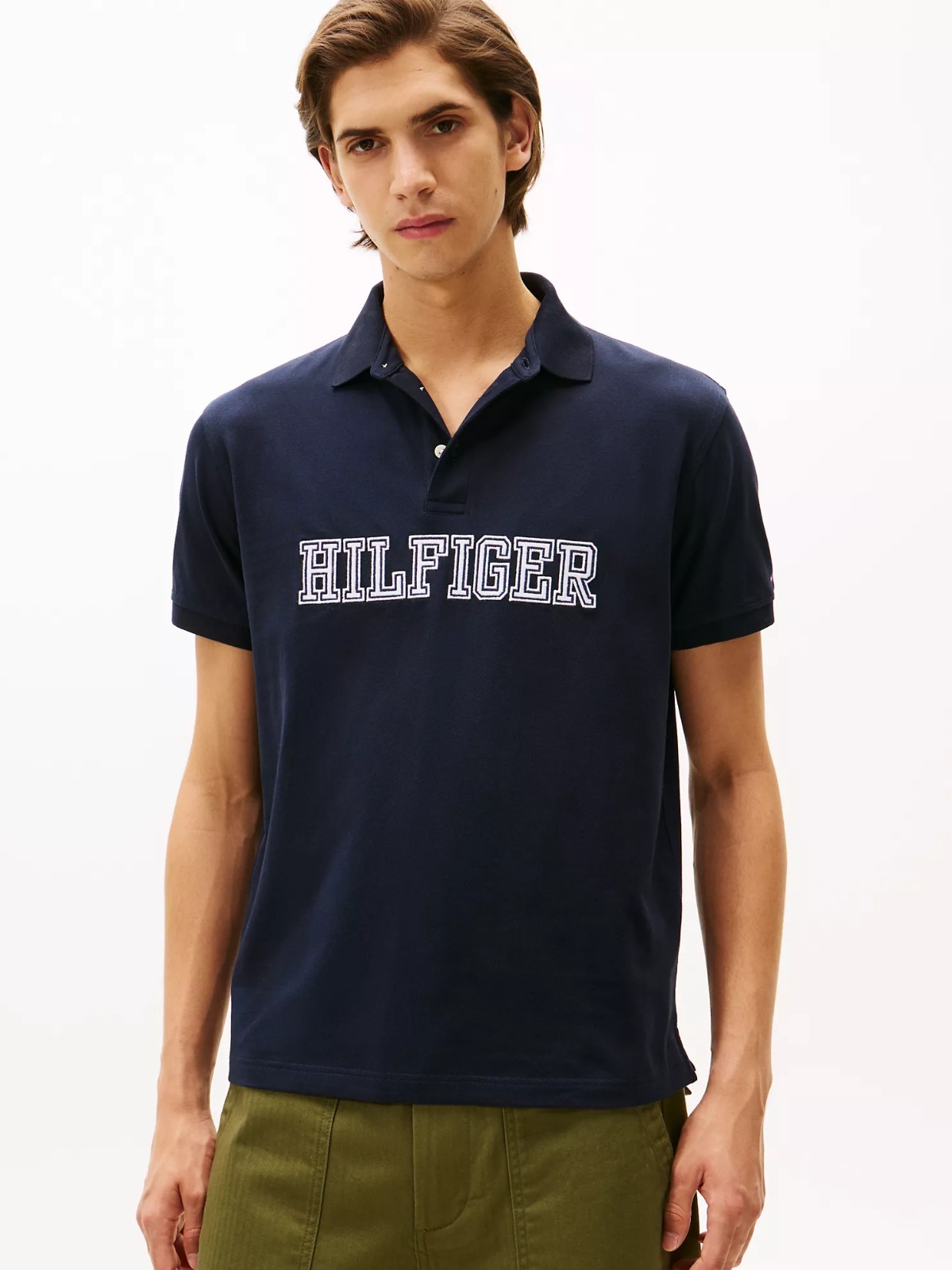 【直播】Tommy Hilfiger LL121155 Regular Fit Hilfiger Logo 男裝POLO短袖上衣