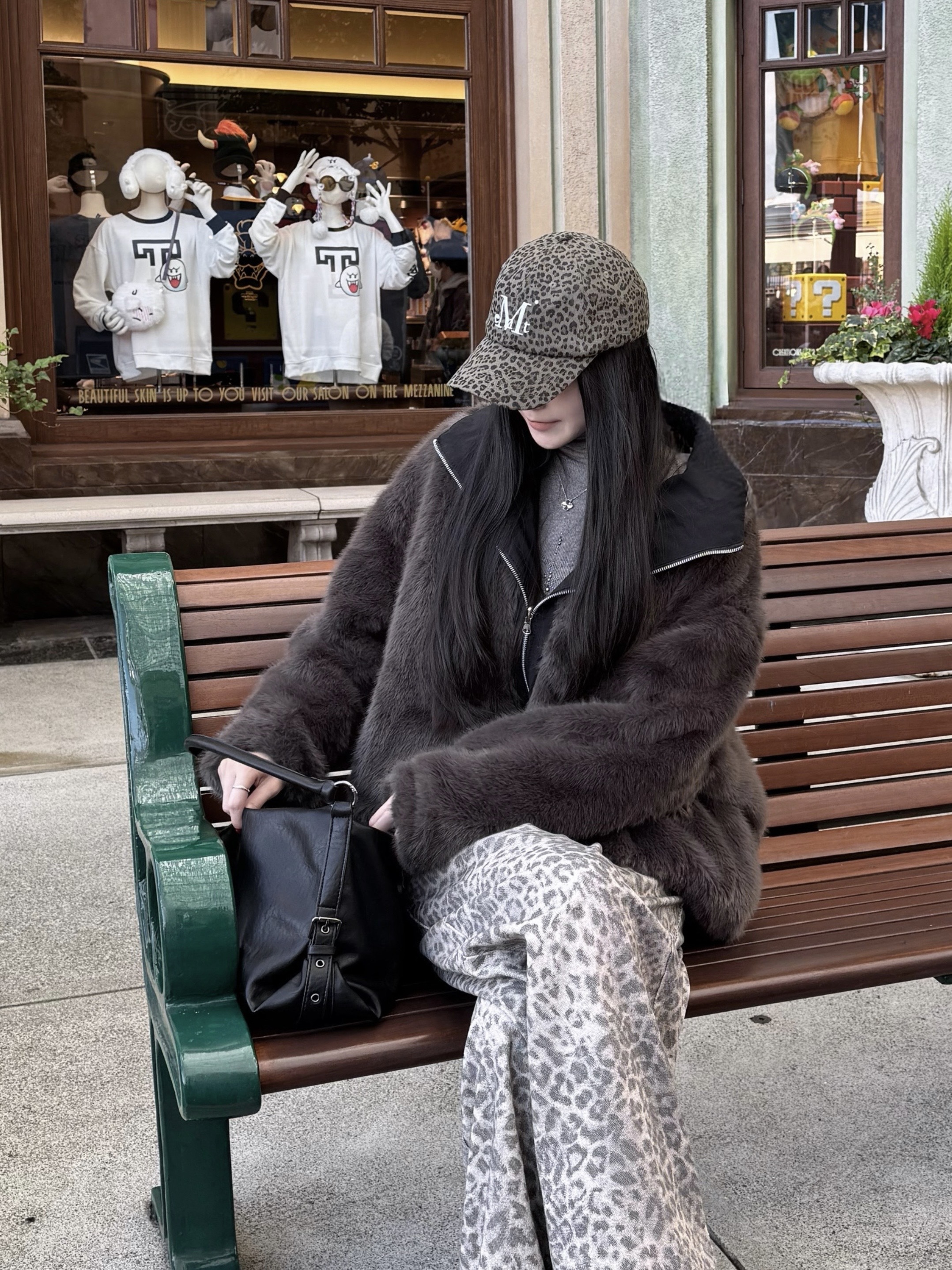 雙面穿絨毛夾克外套