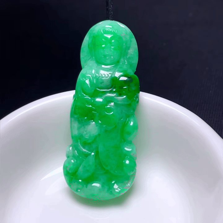 127434 翡翠觀音吊墜