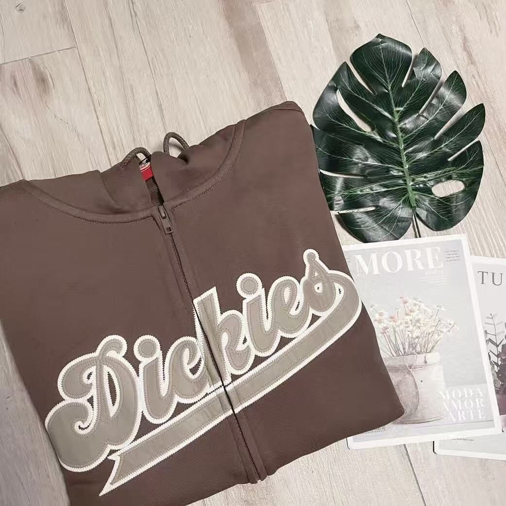 DICKIES MIDDLE LOGO ZIPUP HOODIES
