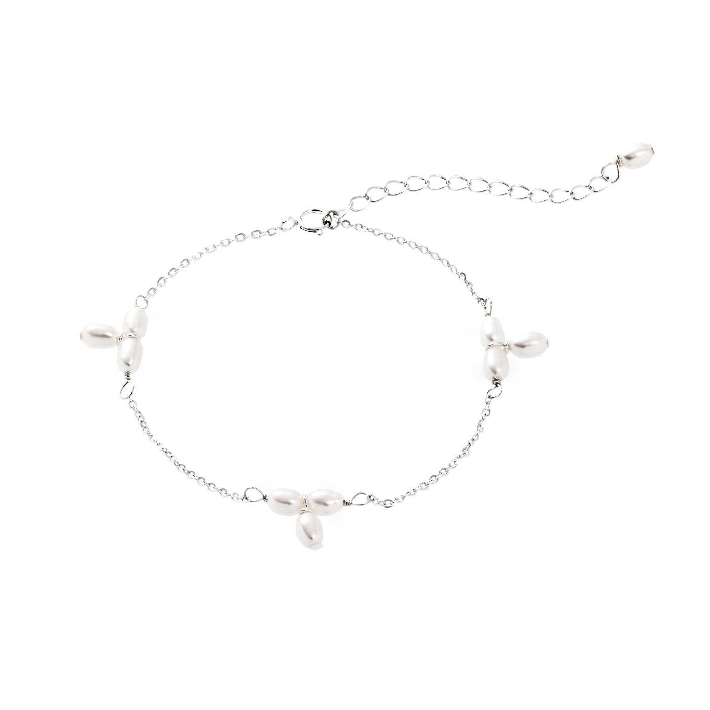 純銀,珍珠,手鍊,平價飾品