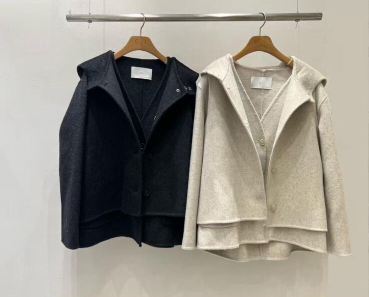 GI21 背心:胸44 長22.5 外:胸46 長25.5 $1299[一口價] 100 ％羊毛 一套兩件 4種穿著