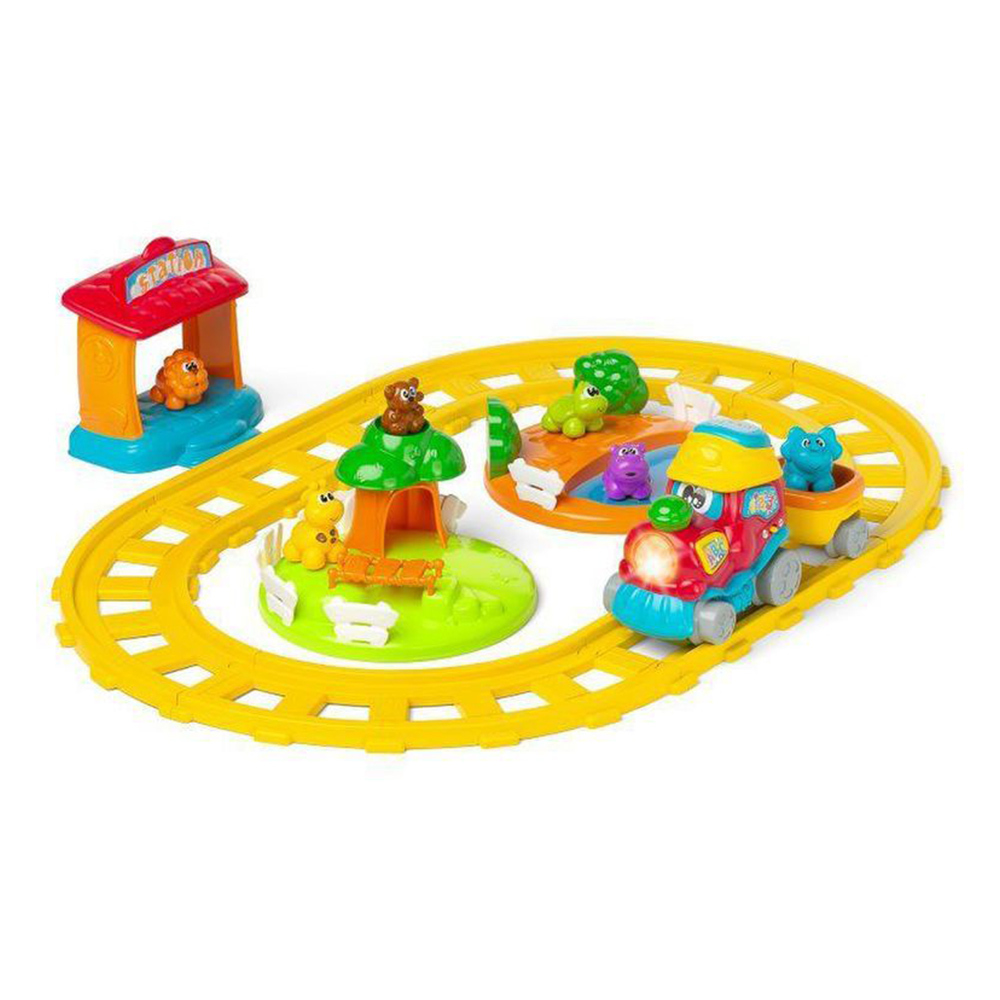 雙語學習動物聲光探險列車(英/義)