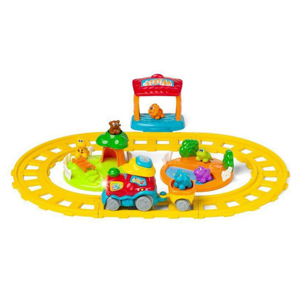 雙語學習動物聲光探險列車(英/義)