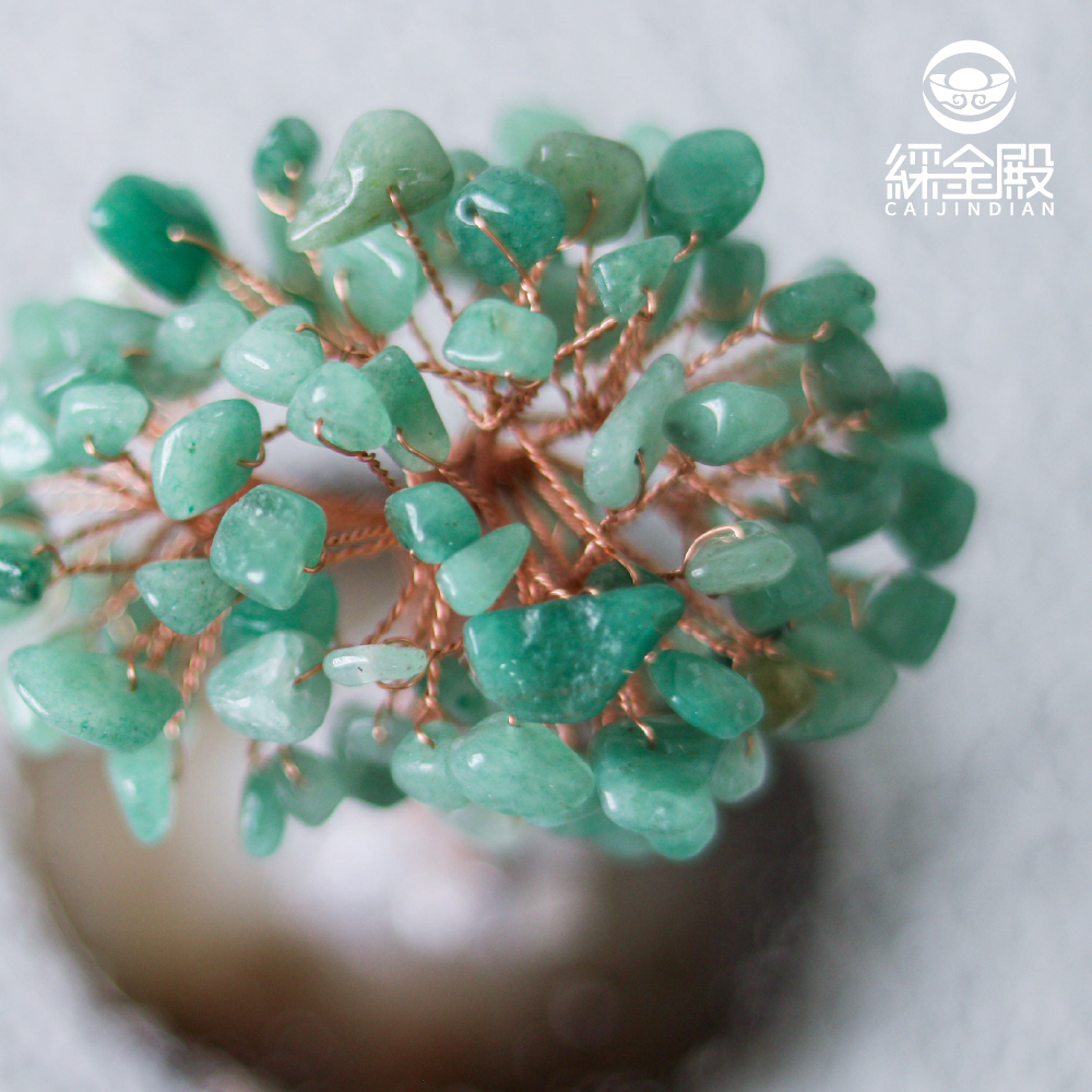 五行水晶開運招財樹-東陵玉｜過爐加持｜淨化心靈｜減輕焦慮【綵金殿】