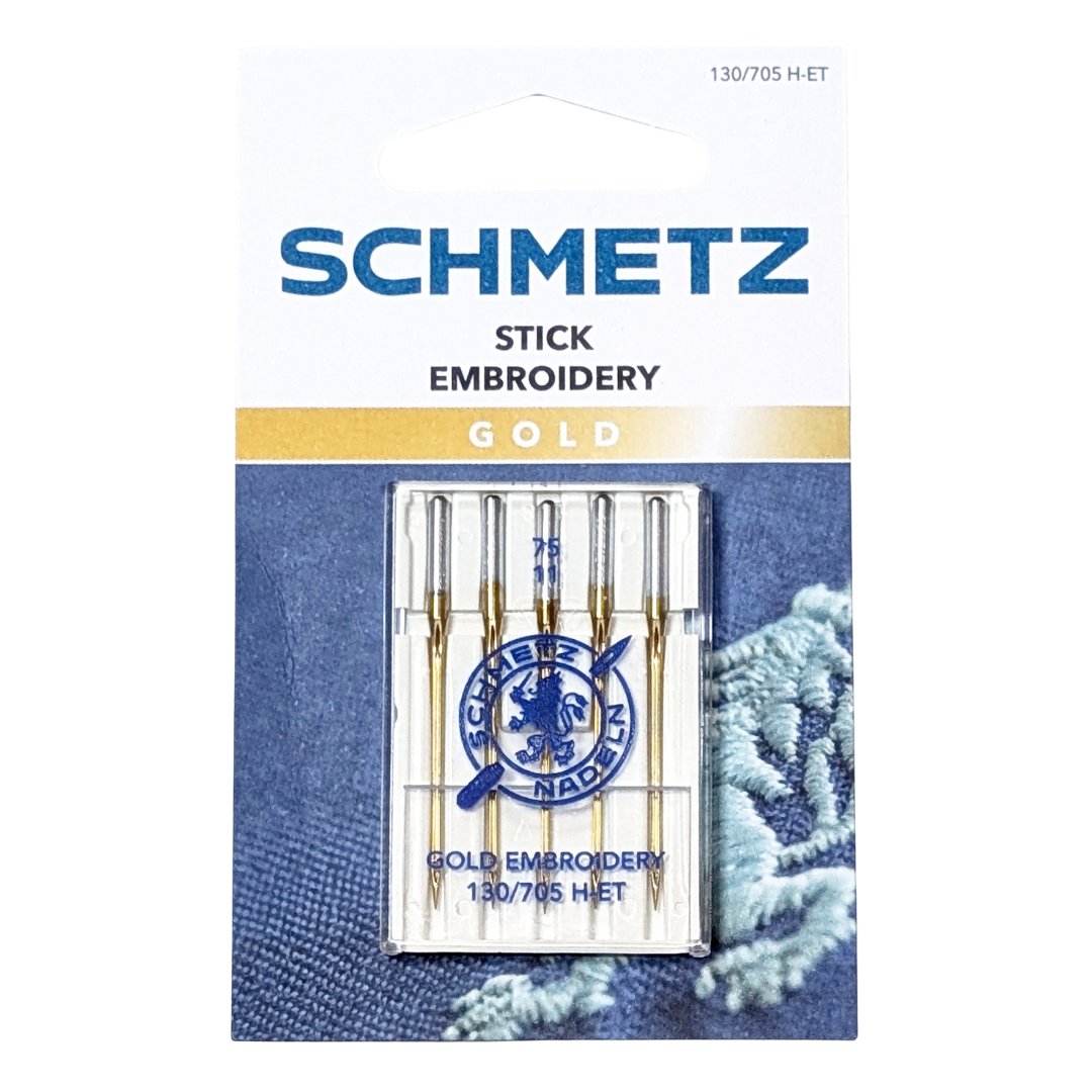 『H-ET』黃金刺繡鍍鈦針#11#14