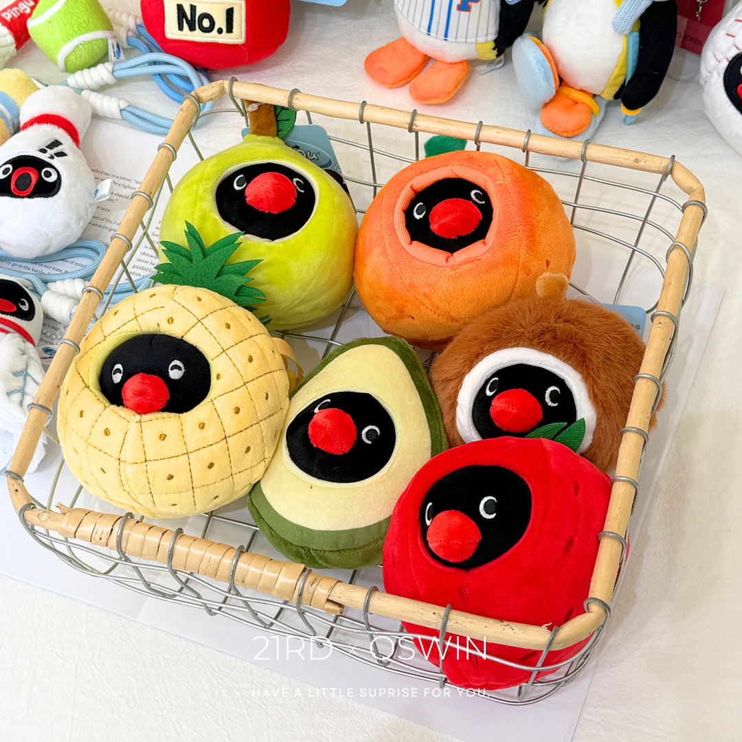PINGU 企鵝家族 水果系列吊飾