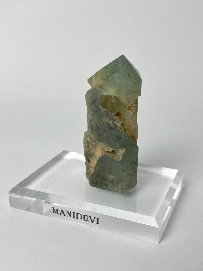 奇蹟顯化石-翡翠葡萄石 #已連結礦訊