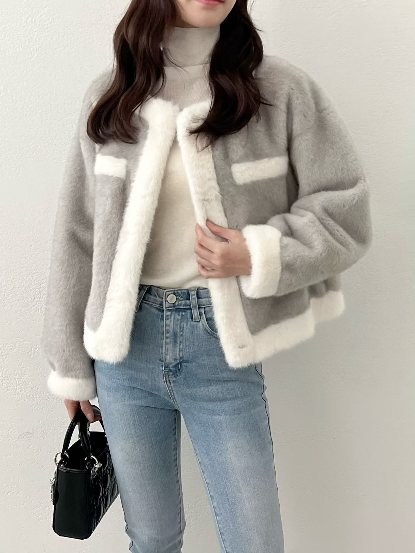 SU5345 柔順毛毛外套