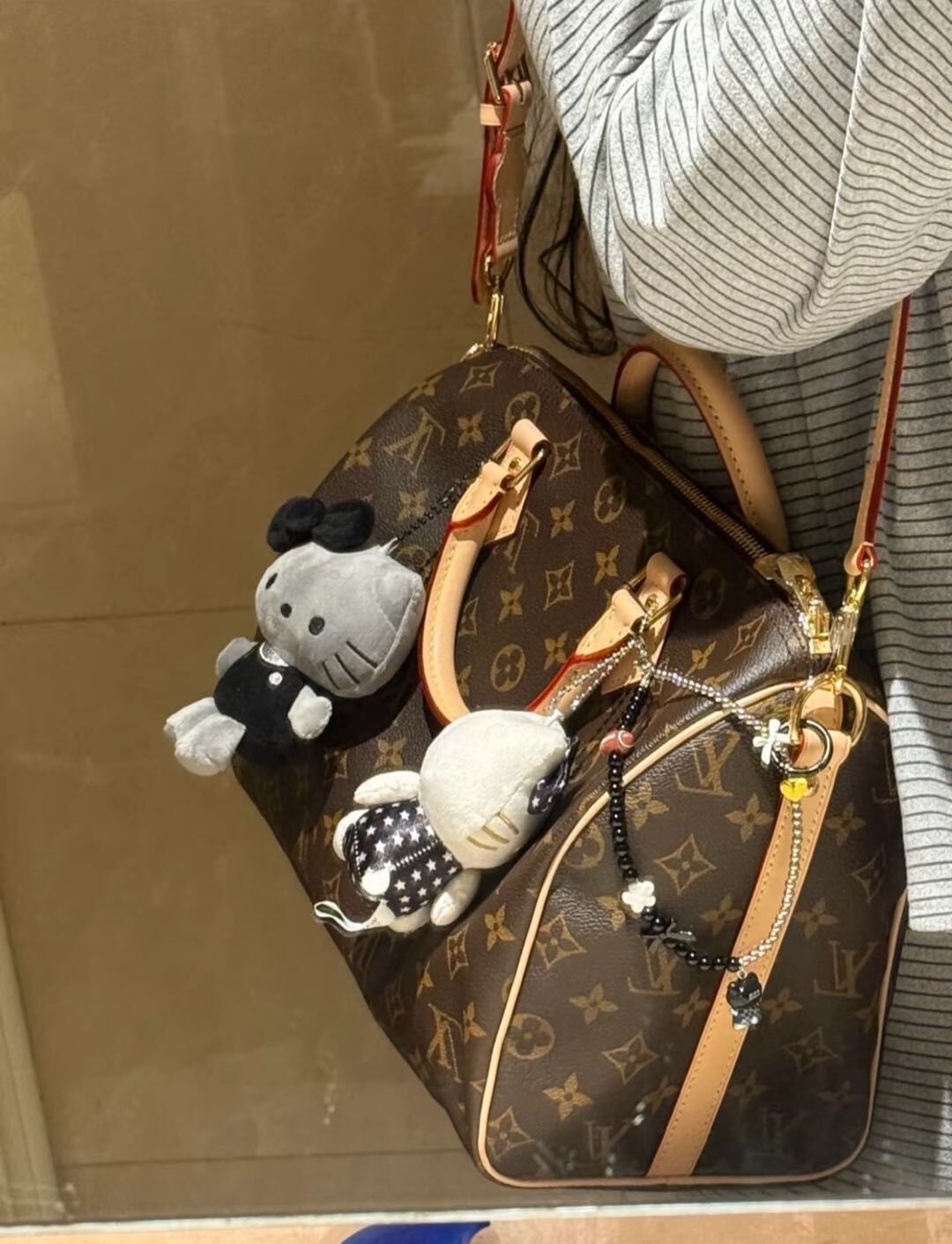 Louis Vuitton LV Speedy 25肩帶款