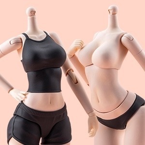 26年6月 1/10 創彩少女庭園 裝扮用身體L 白皙的膚色C 組裝模型(JK079)