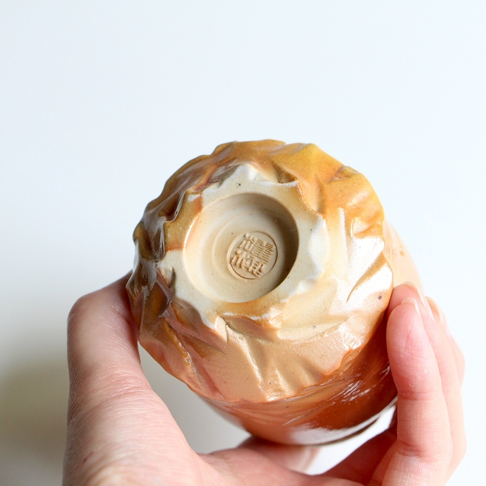 曜變光影茶葉罐