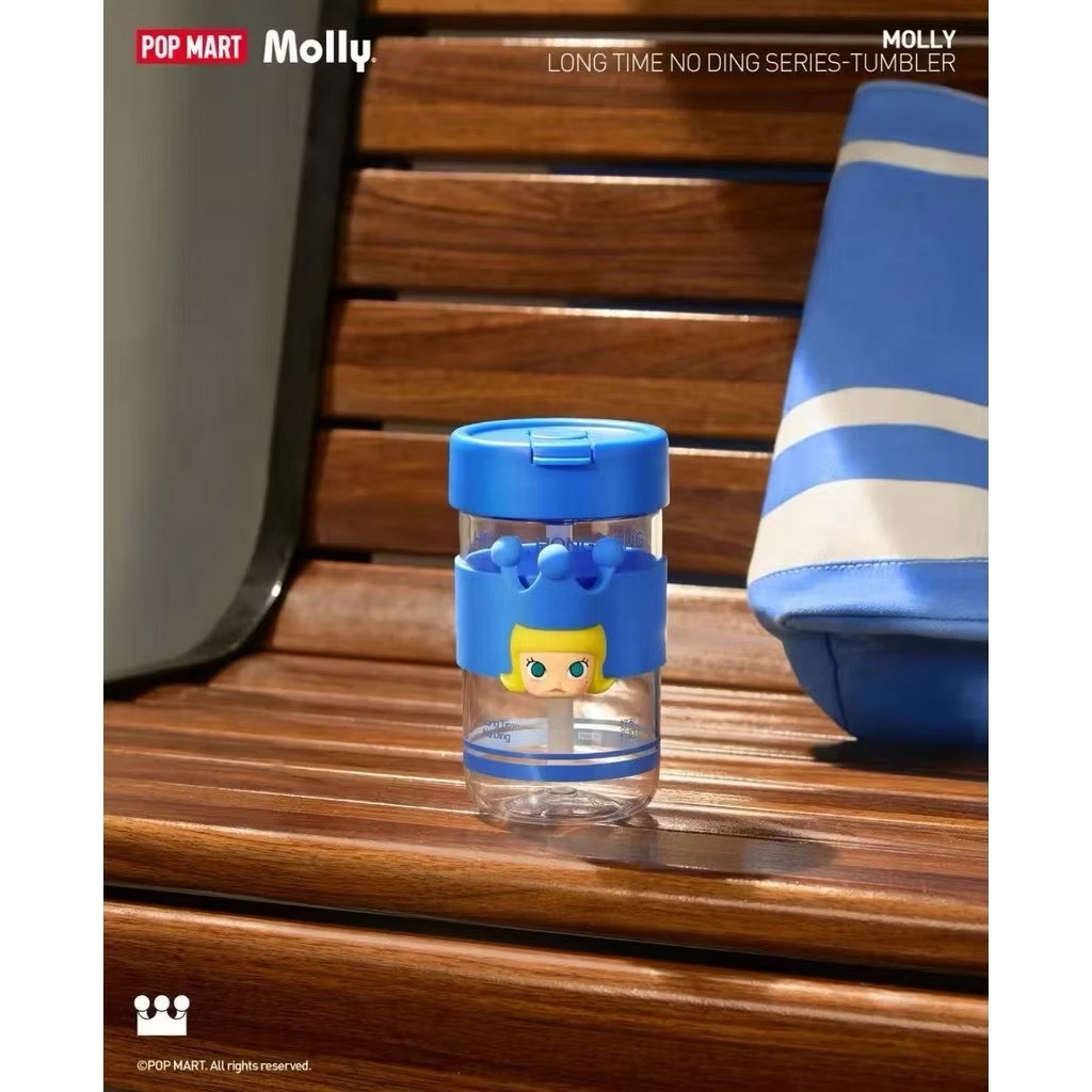 泡泡瑪特 MOLLY Long Time No Ding Tumbler 香港限定 隨行杯 500ml