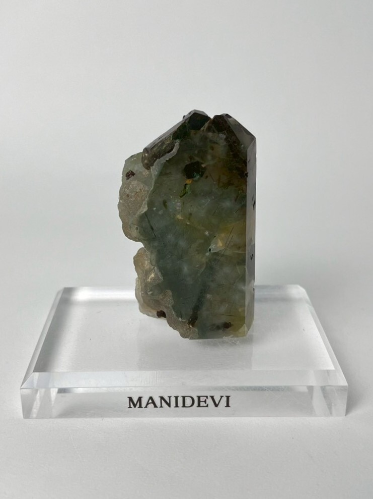 奇蹟顯化石-翡翠葡萄石 #已連結礦訊