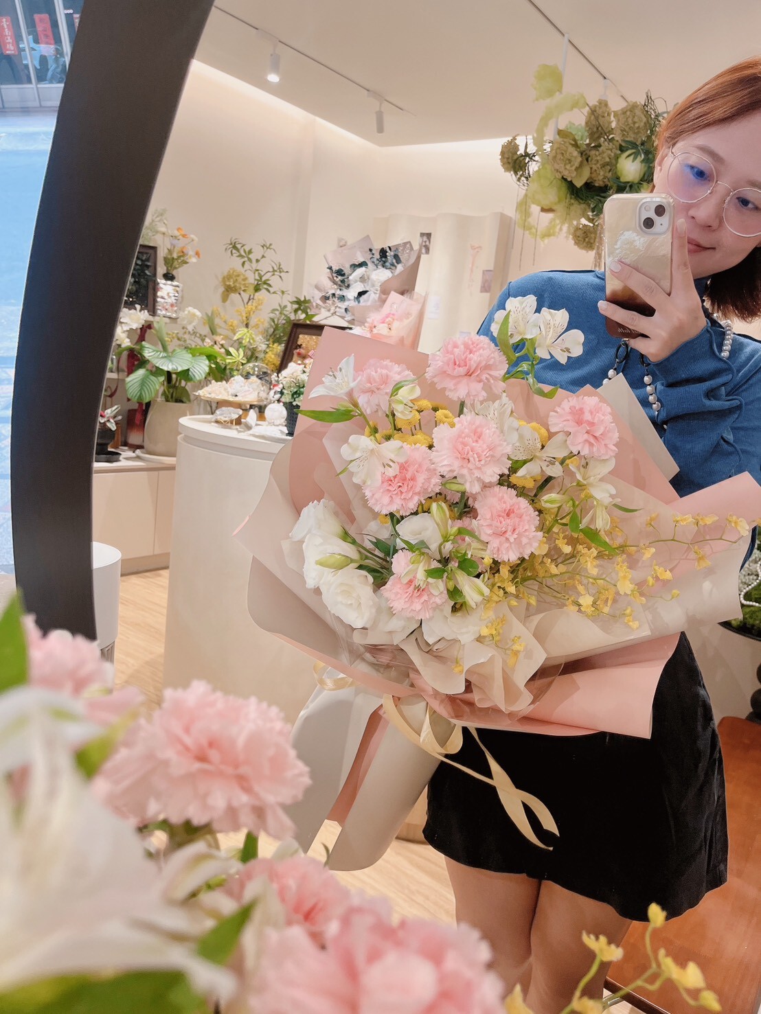 鮮花 / 進口美國粉色康乃馨花束