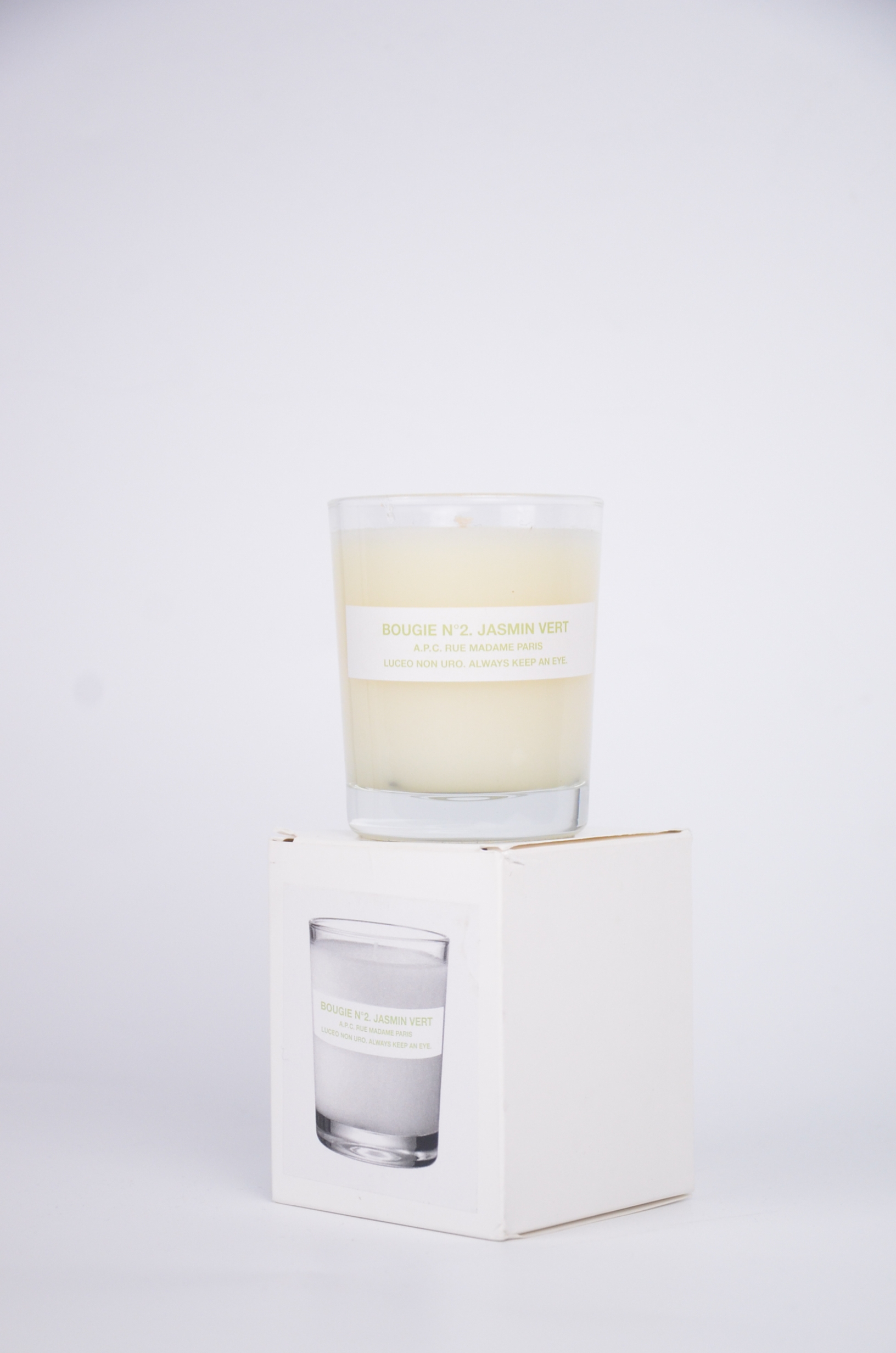 A.P.C. Bougie N°2. Jasmin Vert 香氛蠟燭【YBZAAM84001VAB】