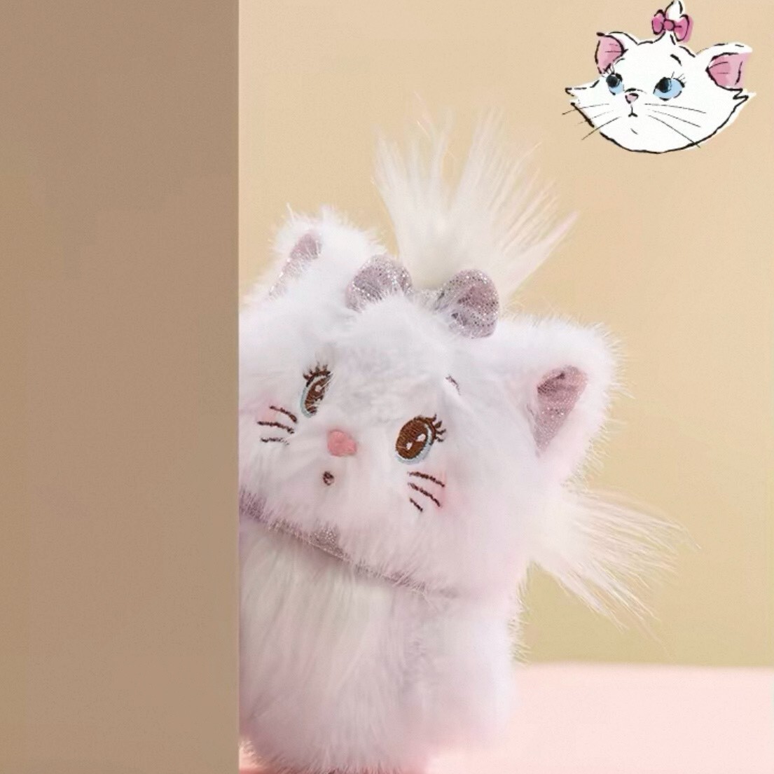 <正版授權>Zoobies x 迪士尼 站姿毛絨 耳機包 吊飾 透明娃包 熊抱哥 草莓熊 史迪奇 路西法 小飛象 瑪麗貓