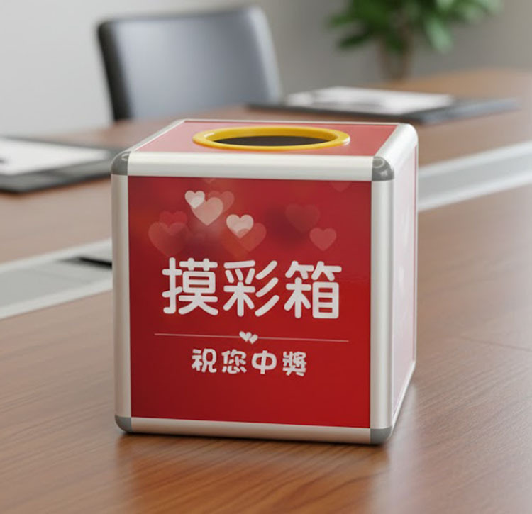 萬用摸彩箱抽獎箱lottery box公司尾牙婚禮抽獎