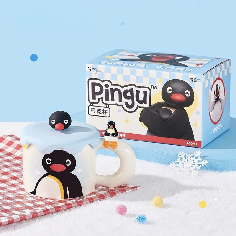 PINGU 企鵝家族 陶瓷 馬克杯組