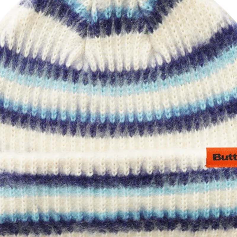 Butter Goods Swipe Beanie 帽子 毛帽 藍白色 BG252E11949 [台灣現貨]