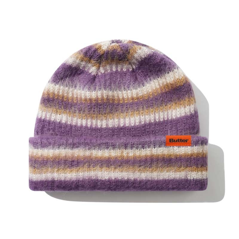 Butter Goods Swipe Beanie 帽子 毛帽 紫色 BG252E11907 [台灣現貨]