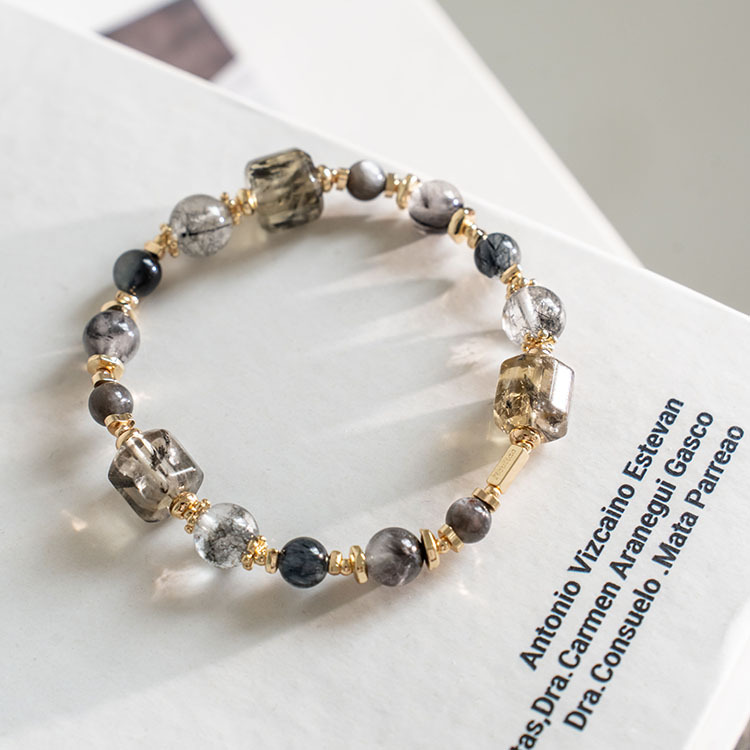 站起來的勇敢：羽毛黑極光｜黑銀鈦｜藍髮晶｜黑髮晶幽靈共生｜星輝骨幹