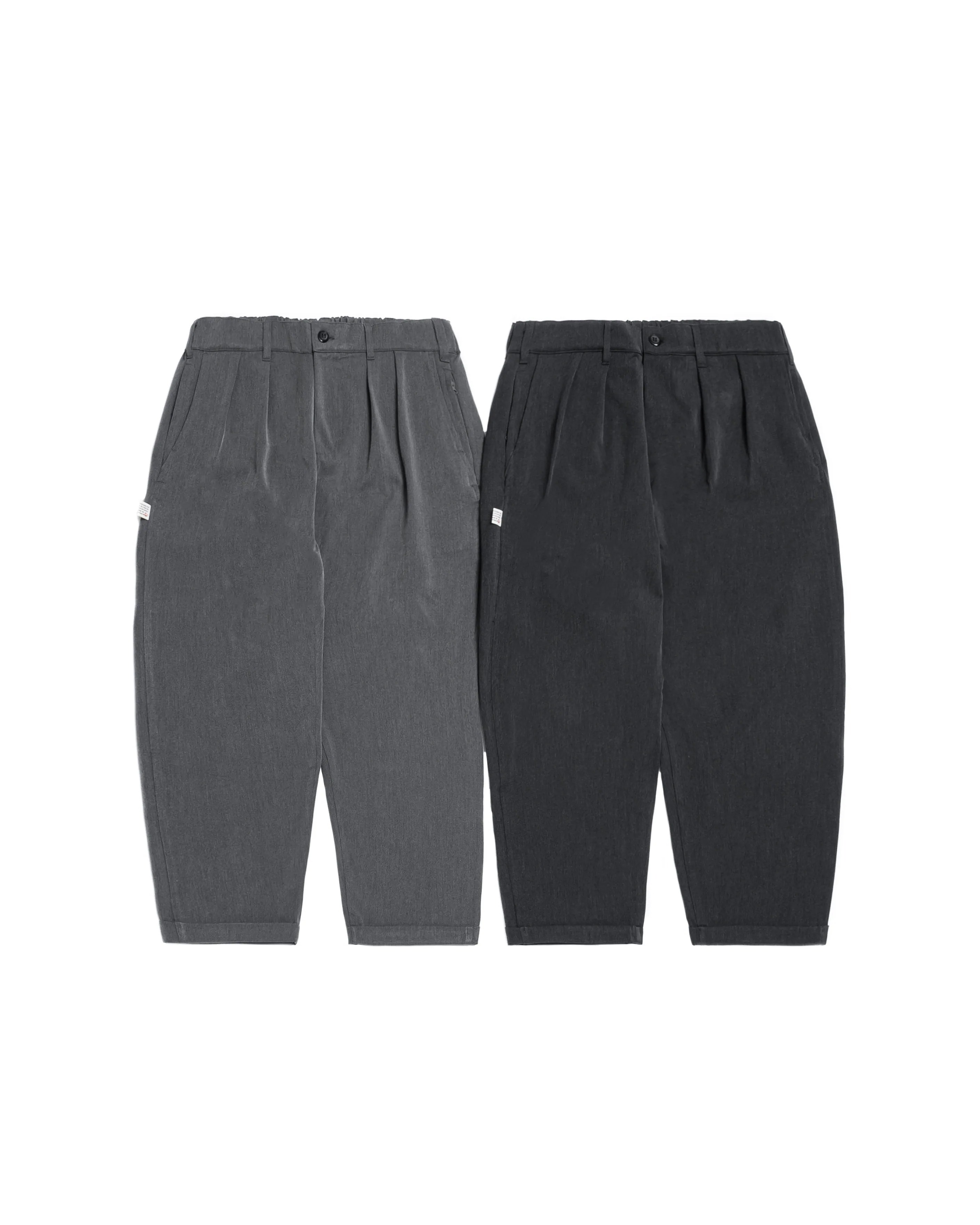 PSVR SUITING PLEATED TAPERED TROUSERS