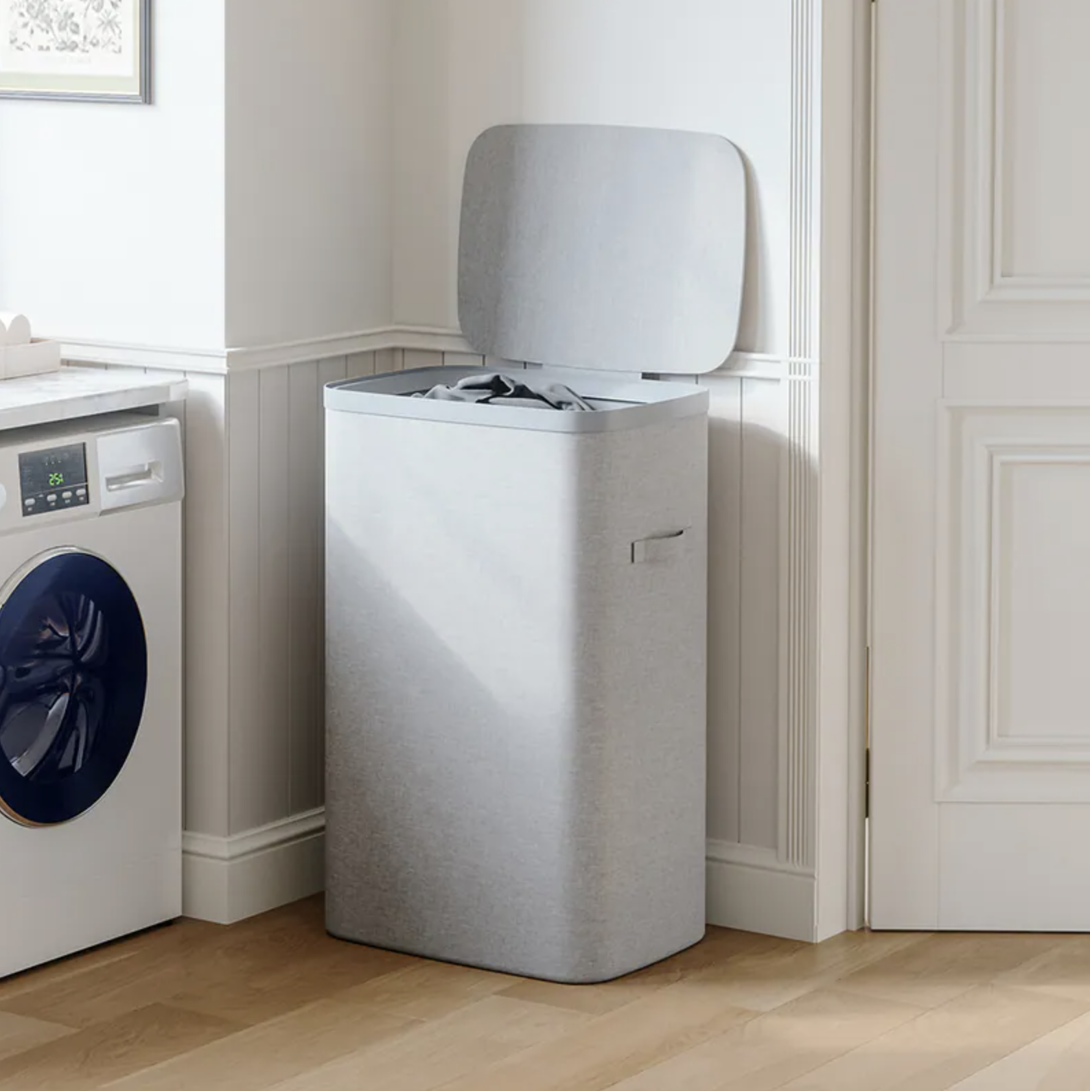 【美國 ELPHECO】60L 單格洗衣籃 ELPH060BA