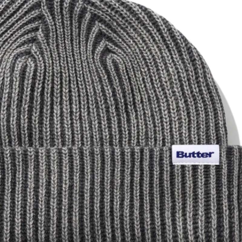 Butter Goods Bleached Wharfie Beanie 帽子 毛帽 黑色 BG252E12000 [台灣現貨]