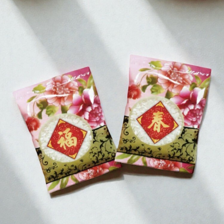 招財米,小包裝的米,過年米,過年贈品,過年小禮物
