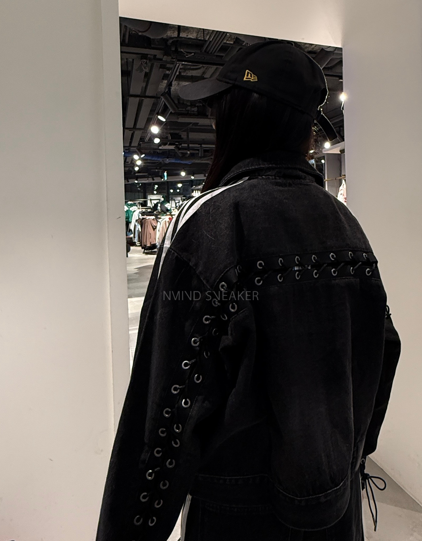 ADIDAS ORIGINALS DENIM LACING FB 套裝控必買 抽繩丹寧外套