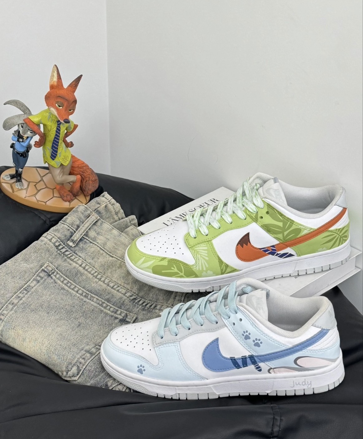 【訂製鞋款】Nike Dunk Low 動物方程式2 茱蒂 尼克 休閒鞋 DD1503-103(Team61-兔子警官)/DD1391-103(Team61-狐狸尼克）