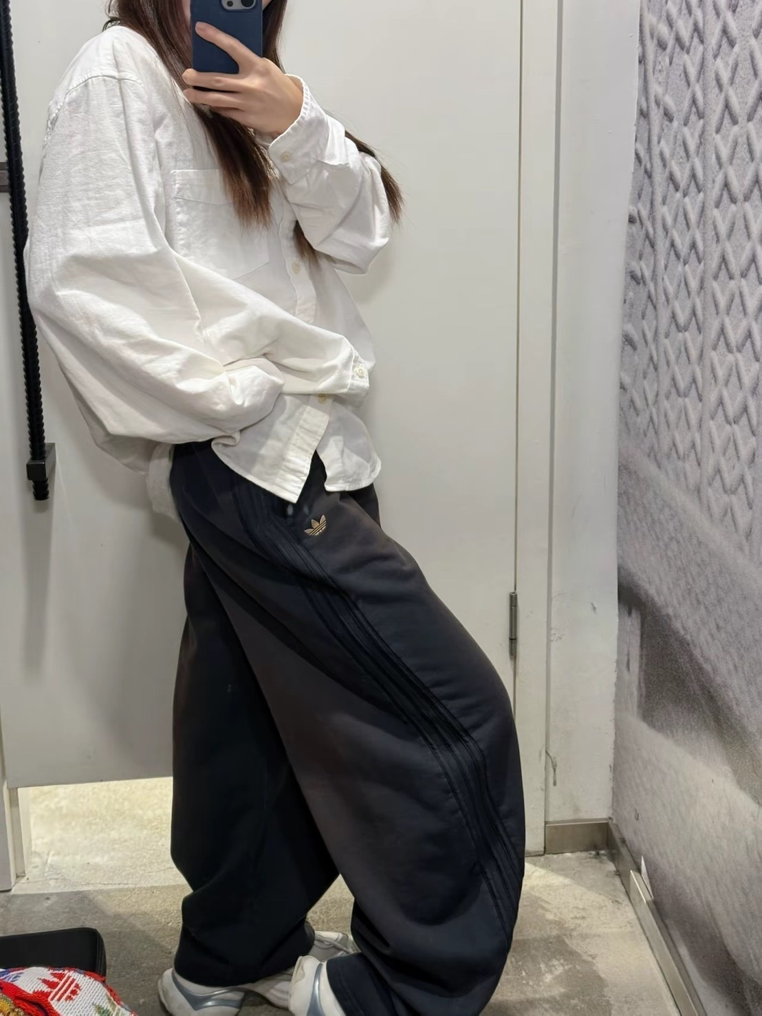 ADIDAS ORIGINALS Curved Knife 復古 工裝 彎刀 牛仔褲 兩色