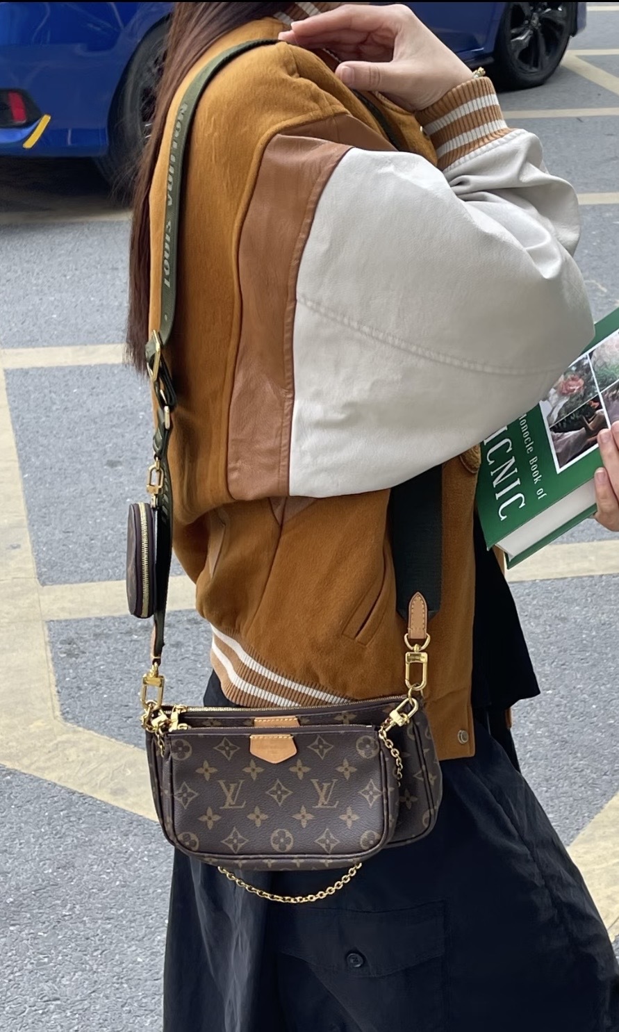 Louis Vuitton LV 五合一 粉綠肩帶