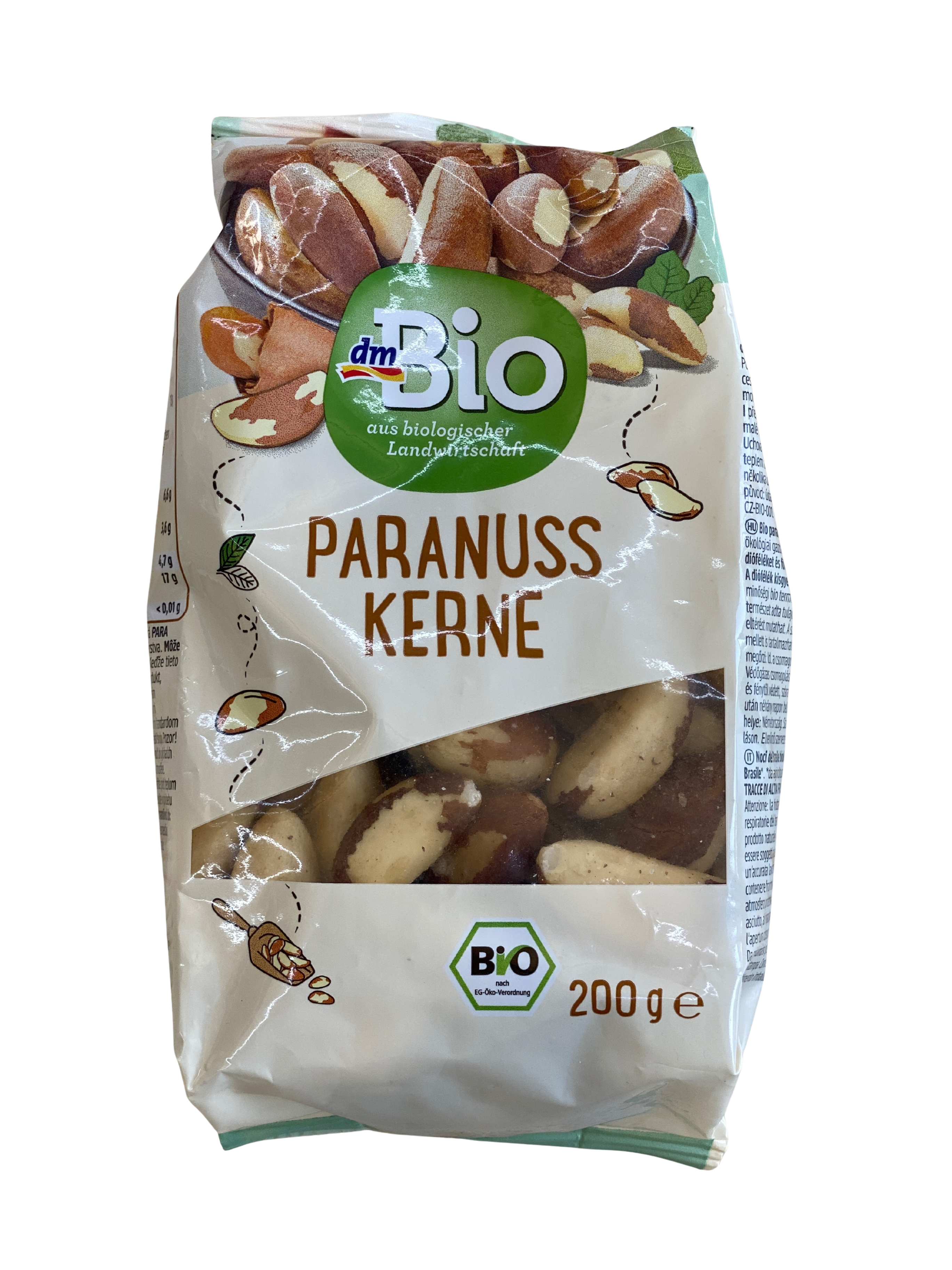 dmBIO organic brazil nuts 200g (Best before 15 Oct 2026)