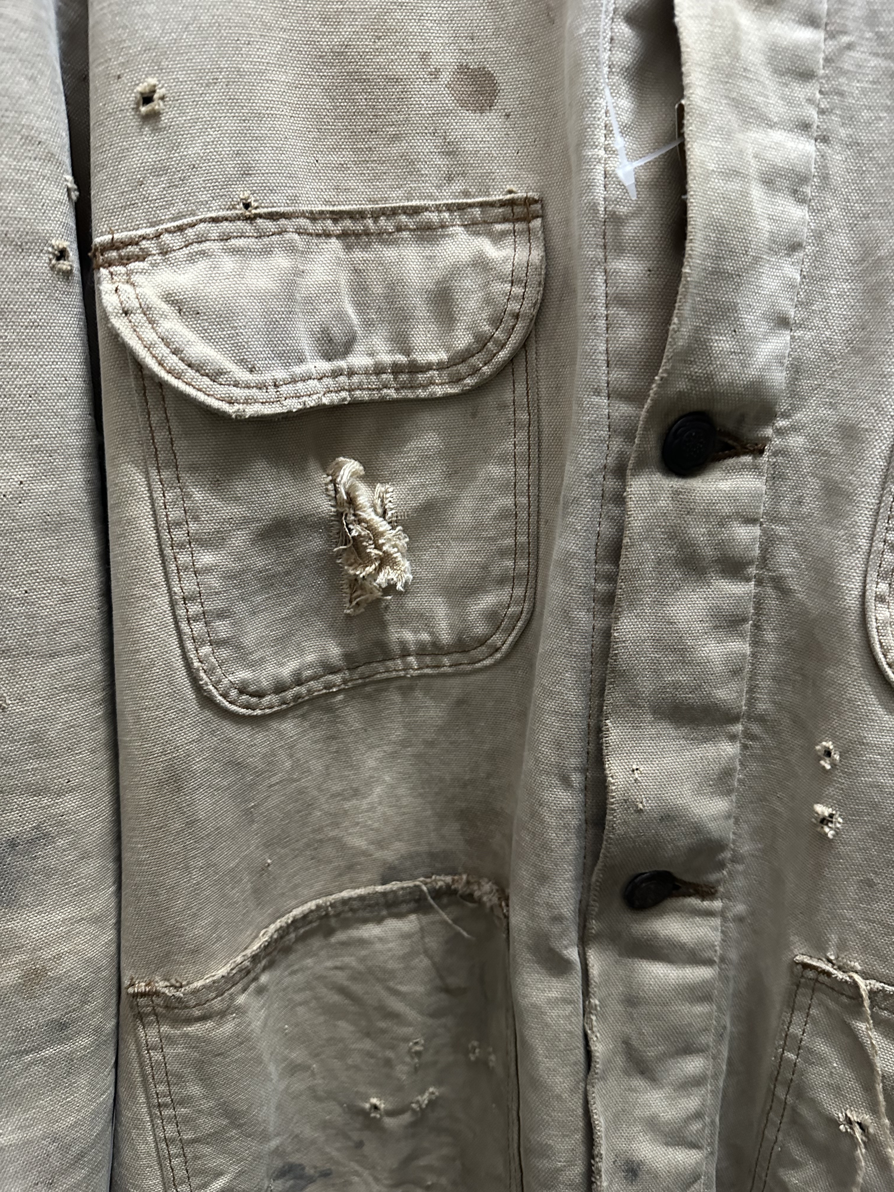 70-80s BIG BEN(By Wrangler) Duck Chore Jacket *W/Liner Made in USA