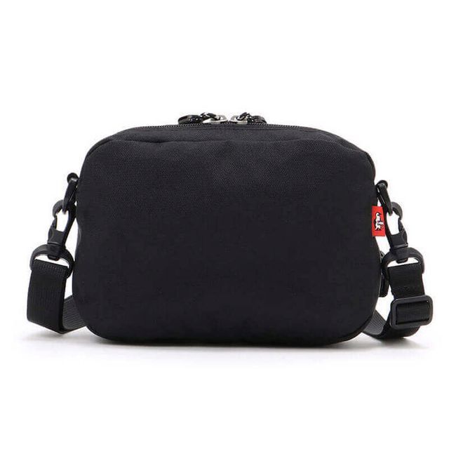 CHUMS RECYCLE SHOULDER POUCH - BLACK